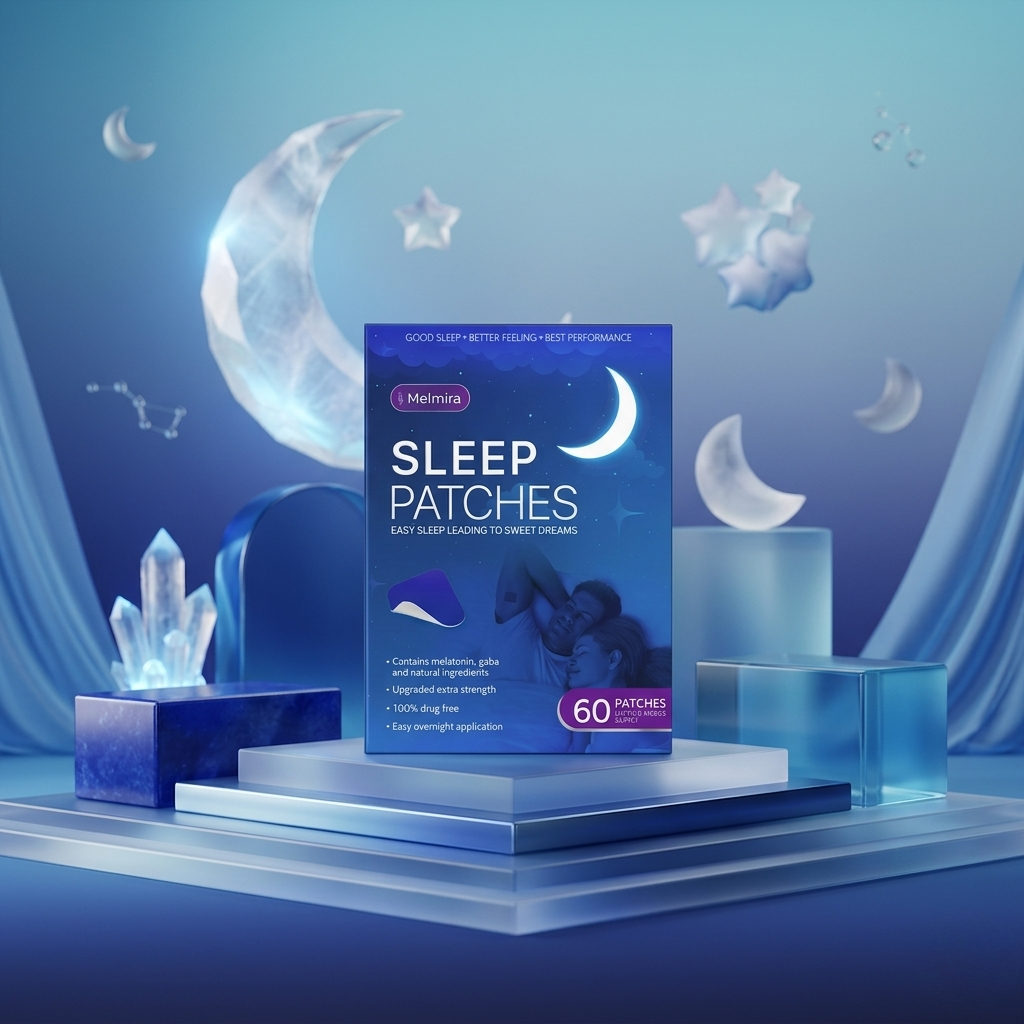 MelPatch™ Transdermal Sleep Patches - 3mg Per Patch