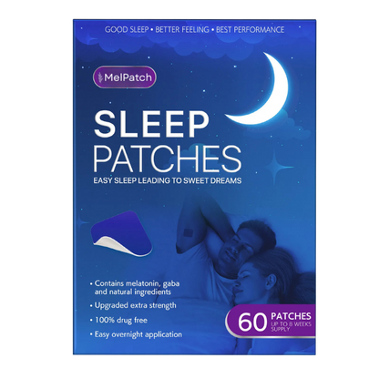 MelPatch™ Transdermal Sleep Patches - 3mg Per Patch